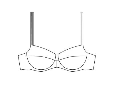 soutien gorge forme corbeille