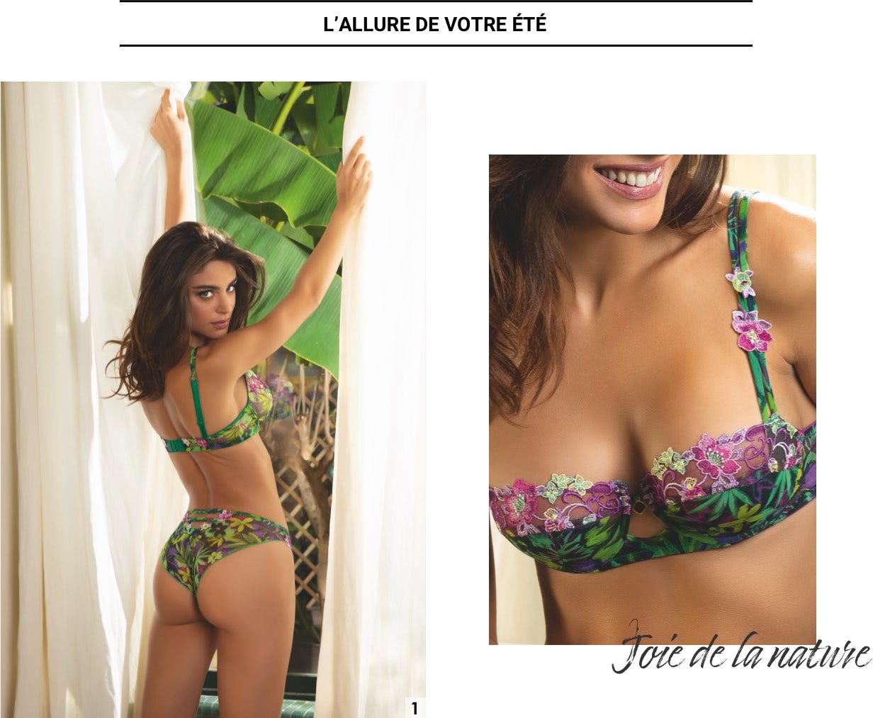 LISE CHARMEL - VUE SUR LA LINGERIE LISE CHARMEL - VUE SUR LA LINGERIE