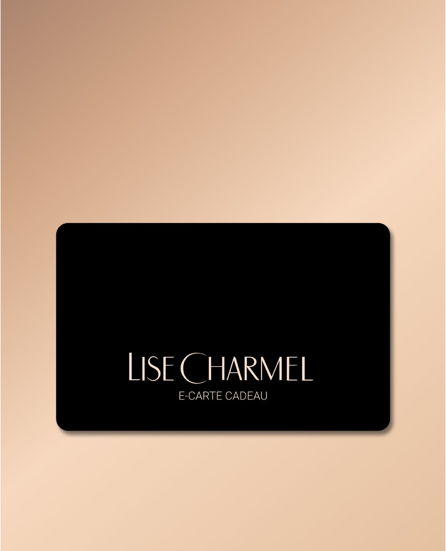 Ensemble de lingerie - E-carte cadeau